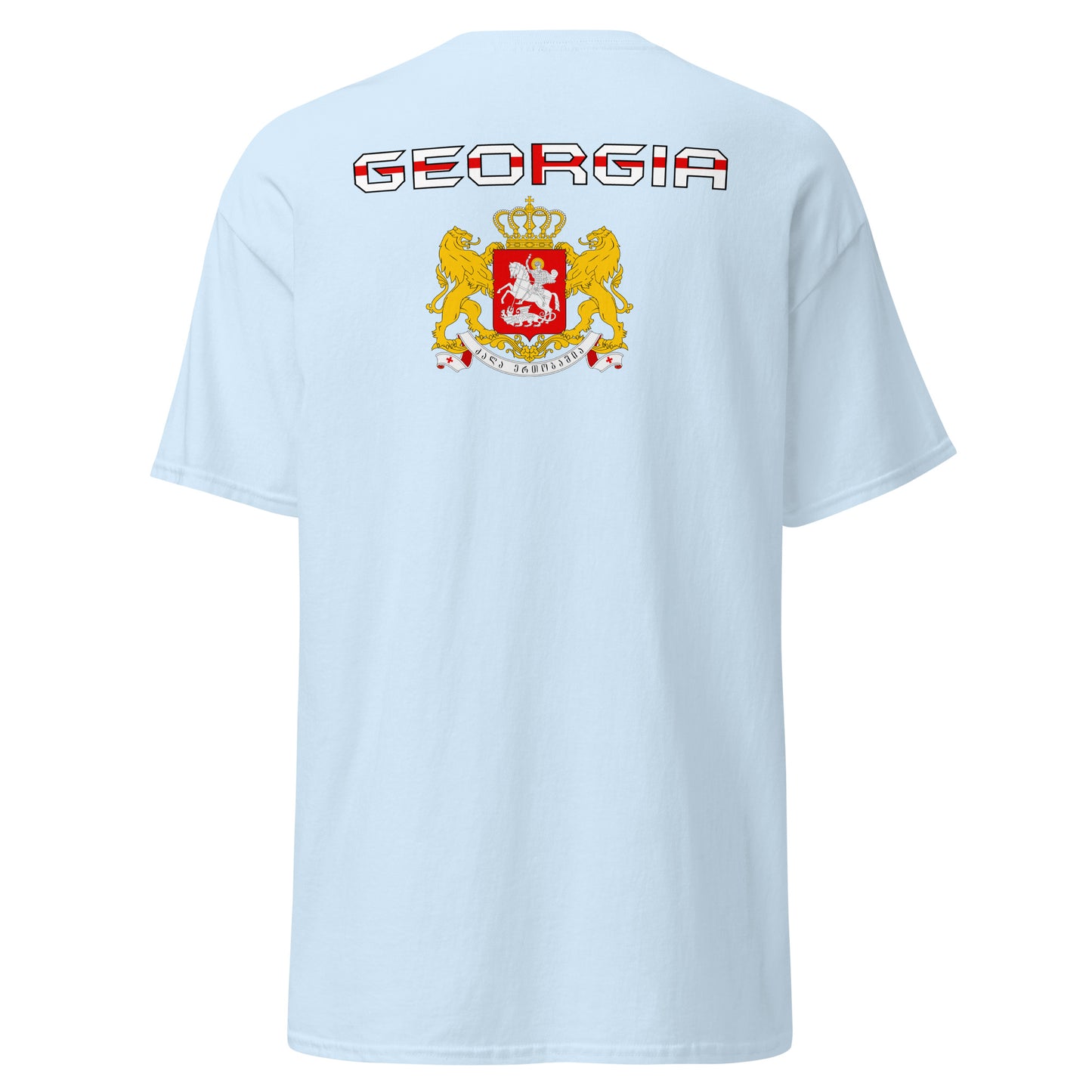 georgien -T-Shirt Strickerei & Siebdruck