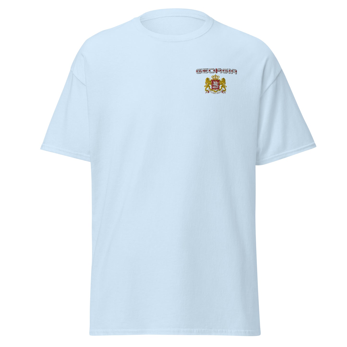 georgien -T-Shirt Strickerei & Siebdruck