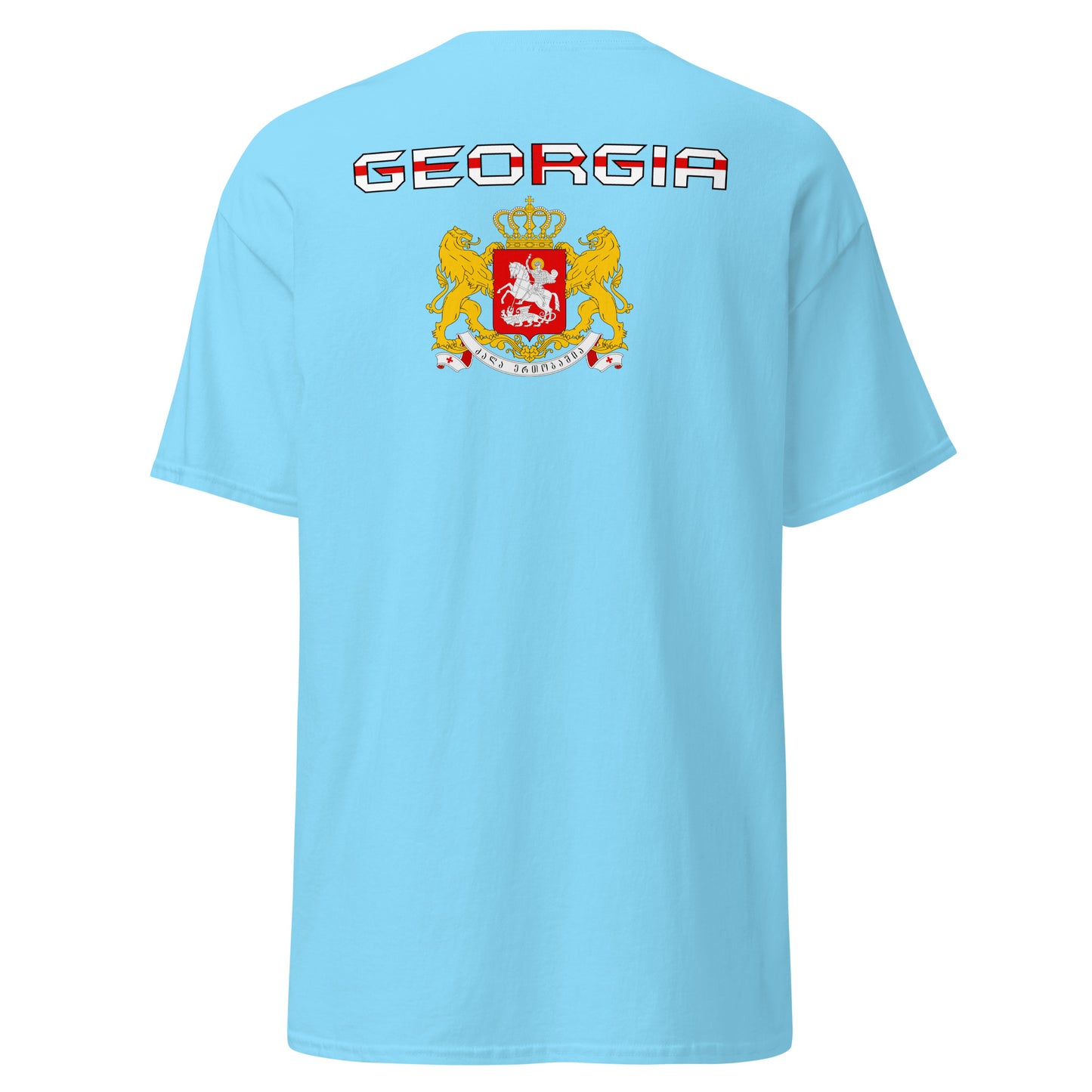 georgien -T-Shirt Strickerei & Siebdruck