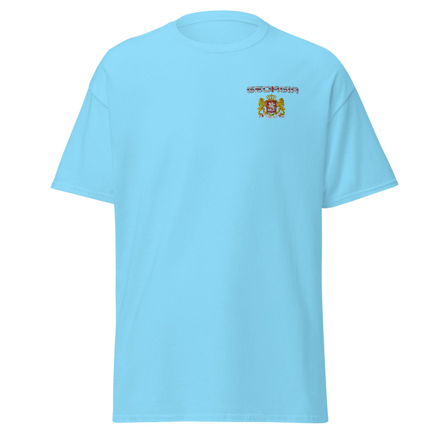 georgien -T-Shirt Strickerei & Siebdruck