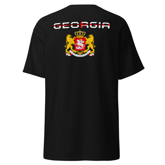 georgien -T-Shirt  Strickerei & Siebdruck